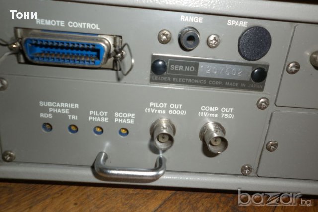 Leader 3217 RDS Standard Signal Generator 3217 B&H Photo Video, снимка 16 - Ресийвъри, усилватели, смесителни пултове - 10452561