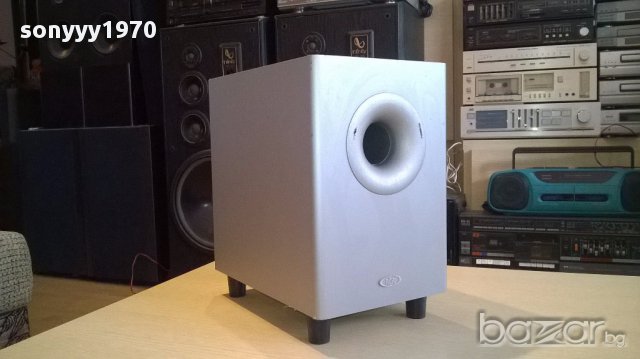 Eltax powered subwoofer-31/30/20см-активен буфер-внос швеицария, снимка 5 - Ресийвъри, усилватели, смесителни пултове - 14384871