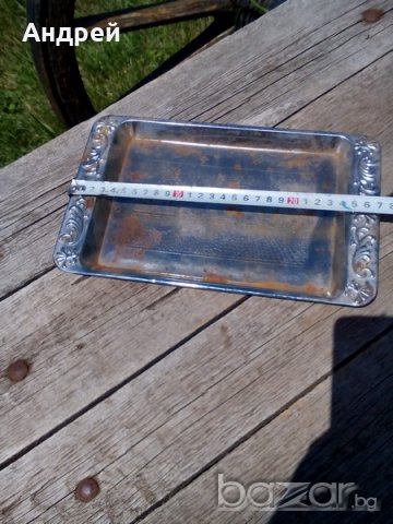 Поднос, снимка 4 - Антикварни и старинни предмети - 18649578