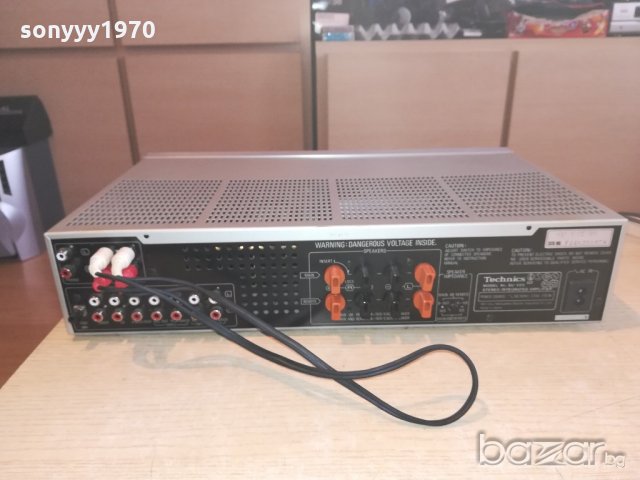 technics stereo amplifier-made in japan-внос швеицария, снимка 15 - Ресийвъри, усилватели, смесителни пултове - 20743815