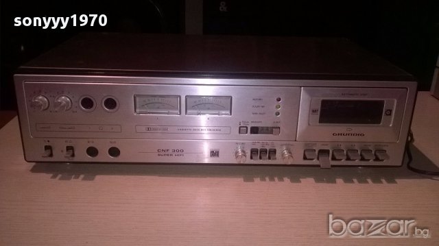 GRUNDIG CNF 300-SUPER HIFI-Ретро дек-внос швеицария, снимка 1 - Декове - 13523584