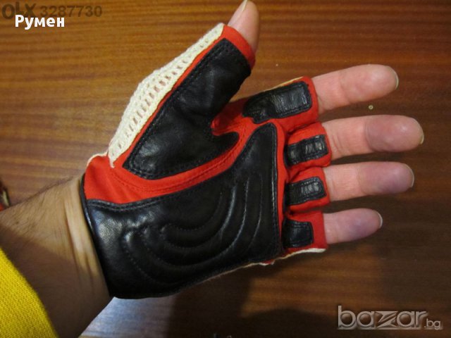 ► мъжки ръкавици, спортни ръкавици от кожа и текстил, моторджийски, рокерски 