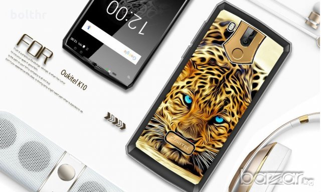 СИЛИКОНОВ ЦВЕТЕН ГРЪБ ЗА OUKITEL K10, снимка 2 - Калъфи, кейсове - 21480656