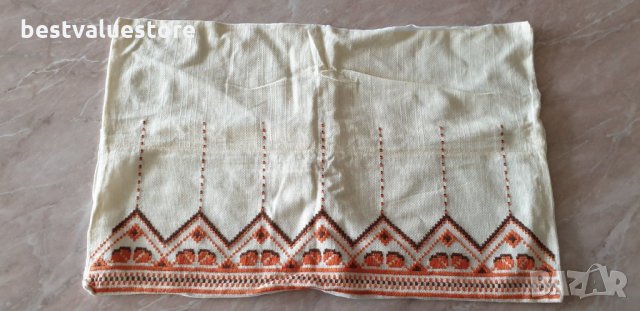 Памучна Пъстра Ръчно Тъкана Калъфка За Възглавница 57-37см