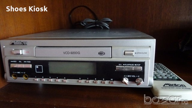 VCD-9200G / MP3 /CD player / плейър от Minton, снимка 5 - Плейъри, домашно кино, прожектори - 19473466