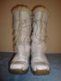 Бели кожени дамски ботуши (тип апрески) "Polaris" ("Поларис"), естествена кожа и агнешка вълна, боти, снимка 6