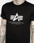 Нова Мъжка Тениска  ALPHA INDUSTRIES реплика размери XS-5XL, снимка 2