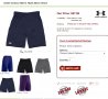 under armour Team Micro shorts , снимка 2