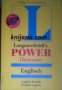 Duden langenscheidt power dictionary englisch Englisch-Deutsch Deutsh-Englisch, снимка 1 - Художествена литература - 18214736