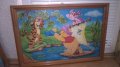 пъзел с дървена рамка и стъкло-65х45см, снимка 2