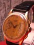 Златен мъжки ръчен часовник от розово злато хронограф CHRONOGRAPHE SUISSE, снимка 1