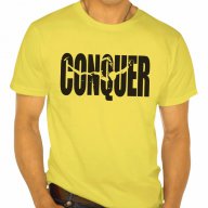 Fitness Mania! Мъжки тениски CONQUER ARNOLD - различни цветове! Бъди различен поръчай с твоя снимка!, снимка 5 - Тениски - 15306823