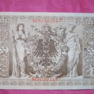 1000 марки Германия 1910 червен печат, снимка 1 - Нумизматика и бонистика - 18059710