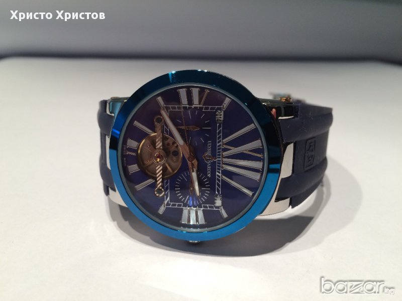 МЪЖКИ ЛУКСОЗЕН ЧАСОВНИК ULYSSE NARDIN клас АААА еплика, снимка 1