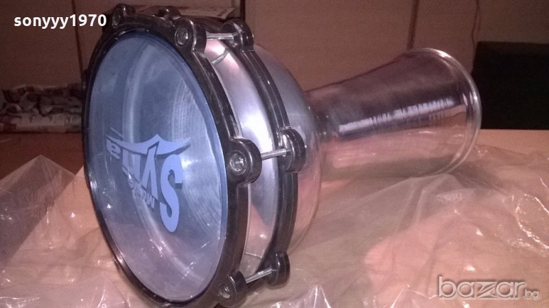 ГОЛЯМА лъскава и стилна тарамбука от сирия-40х25см, снимка 1