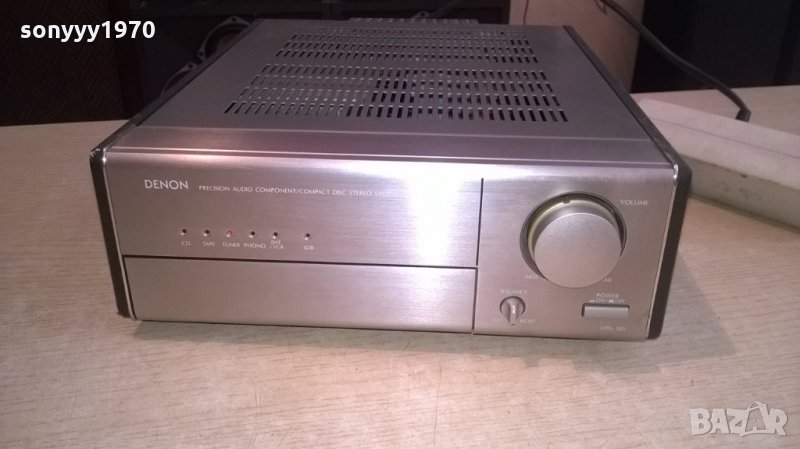 denon stereo amplifier-made in japan-внос англия, снимка 1