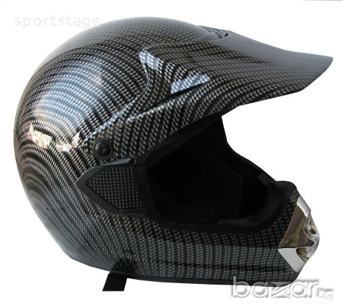 Каска с кевлар за АТВ, мото,маунтин байк, снимка 1