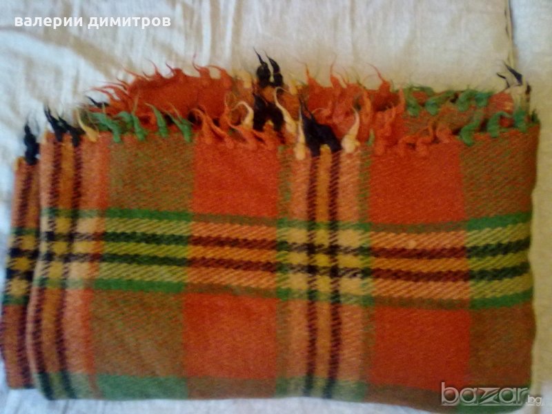 родопски одеала вълна,уредба саньо,ретро микрофони и други, снимка 1