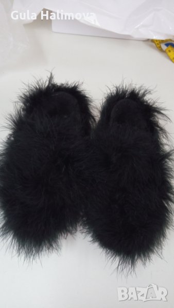 Дамски обувки от естествен косъм, снимка 1