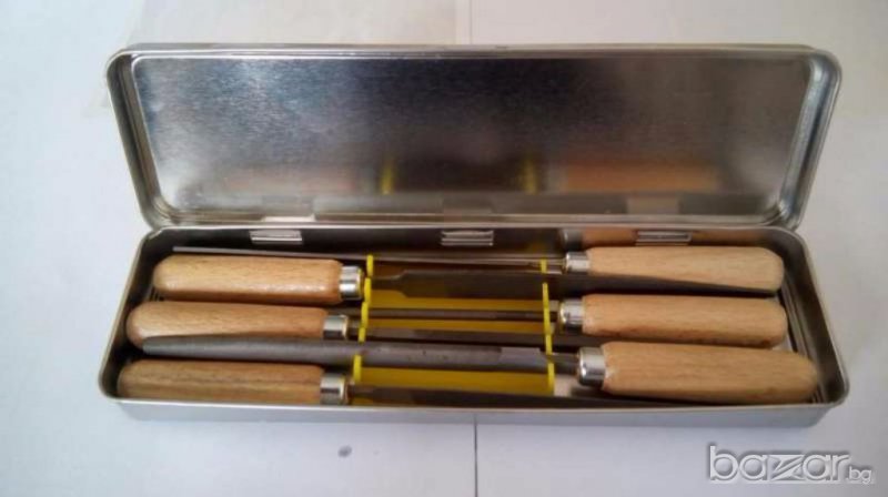 пили, пила 6 бр., за метал, дърво, пластмаса, 100 мм, Германия, снимка 1