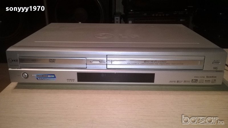 Lg dvs7905s dvd/video recorder 6hd hi-fi stereo-внос швеицария, снимка 1