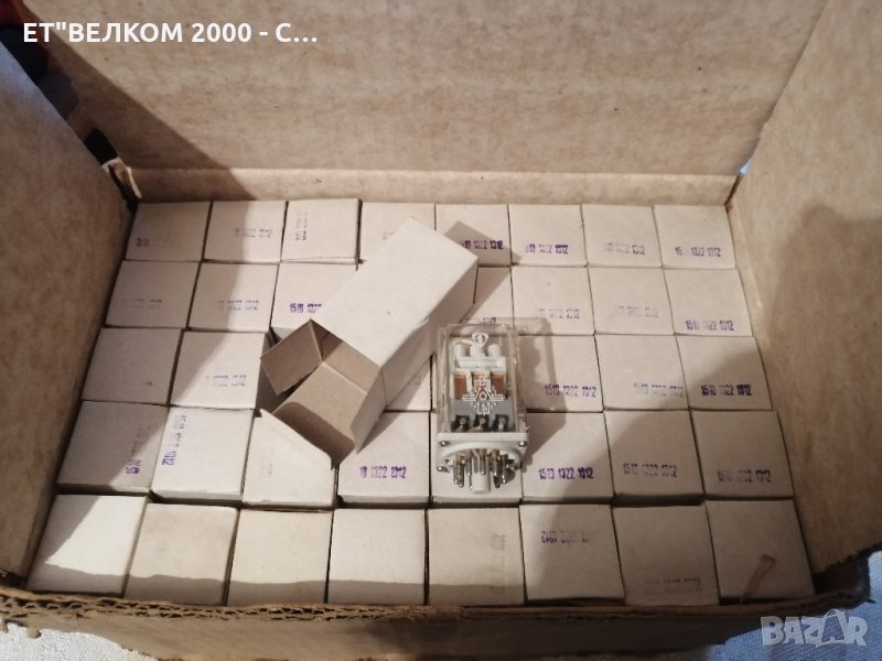 Помощни релета R15 -  12V=, снимка 1