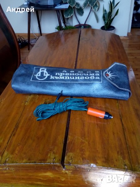 Стара къмпингова лампа, снимка 1