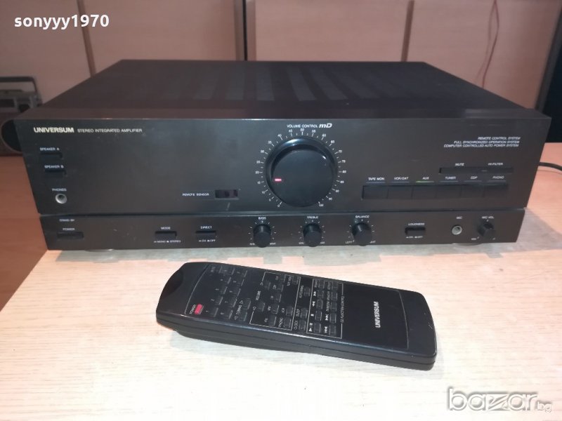 universum v4315 amplifier+remote-внос швеицария, снимка 1