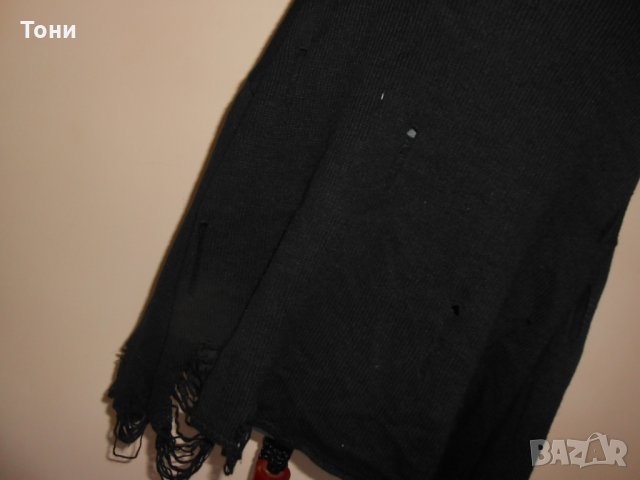 Блуза скъсан ефект m&t fashion, снимка 15 - Блузи с дълъг ръкав и пуловери - 25792205