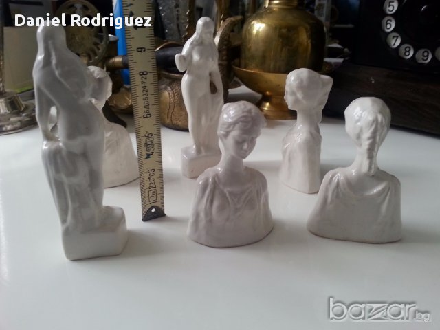 Лот Стари Италиански Порцеланови Статуетки, снимка 5 - Антикварни и старинни предмети - 16360279