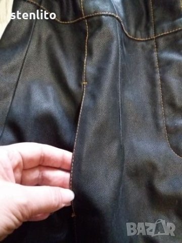 Дамско кожено палто р-р М, снимка 10 - Палта, манта - 23730666