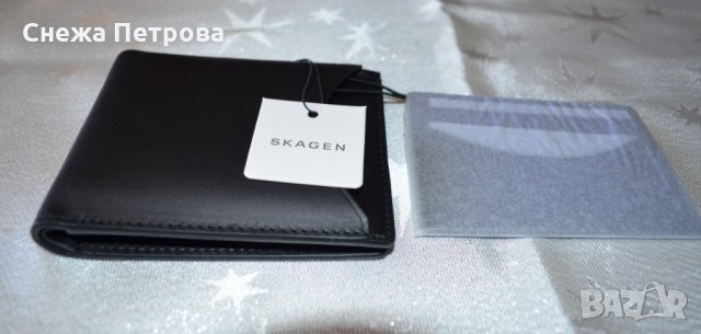 Sкagen Passcase 2 в 1 хоризонтален портфейл, снимка 12 - Портфейли, портмонета - 21805770
