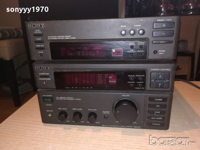 sony amplifier+sony tuner mini hifi made in japan-внос франция, снимка 6 - Ресийвъри, усилватели, смесителни пултове - 20193888