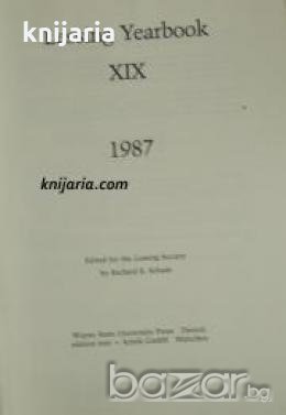 Lessing Yearbook XIX 1987 , снимка 1 - Други - 20877849