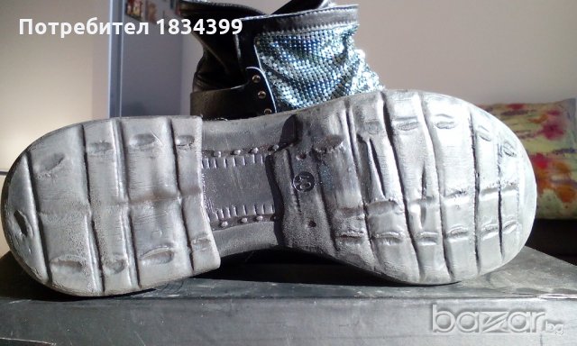 Дамски боти, нови, естествена кожа, №40, снимка 3 - Дамски боти - 20344482