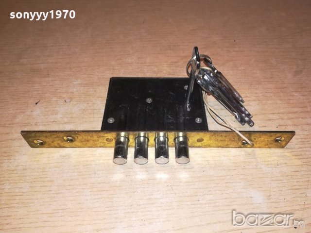 брава с касови ключове-5бр