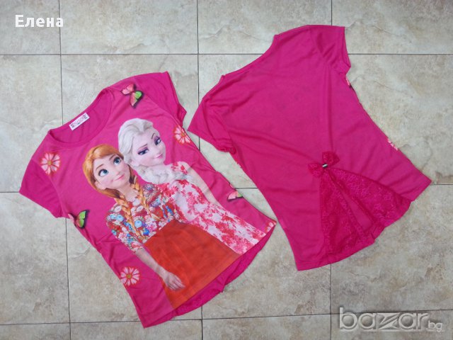 Туника с Елза и Ана , снимка 1