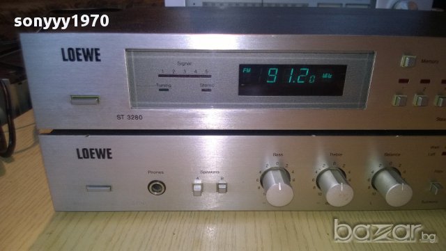 loewe sa 3480 stereo amplifier+loewe st 3280 synthesizer tuner-внос швеицария, снимка 6 - Ресийвъри, усилватели, смесителни пултове - 9161721