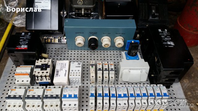 Електромери, бушони и контактори