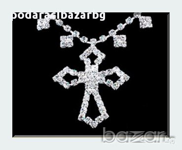 КРИСТАЛЕН КОМПЛЕКТ – КРЪСТ, снимка 1