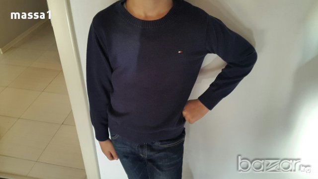 TOMMY HILFIGER оригинален детски пуловер, 6 год. Цена 14.90 лв., снимка 2 - Детски пуловери и жилетки - 16333001