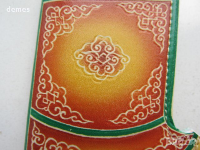 Автентичен кожен ключодържател-ботуш от Монголия-серия-25, снимка 8 - Други - 25843452