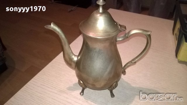 Ретро чаиник с капак-21х20х11см-внос швеицария