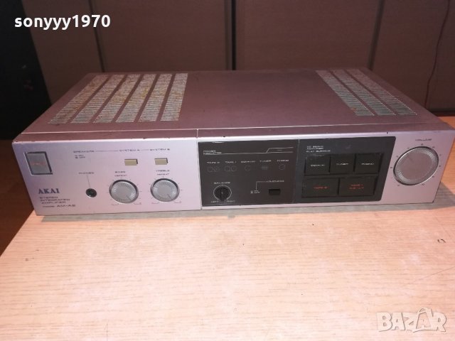 akai-stereo amplifier-made in japan-внос швеицария, снимка 2 - Ресийвъри, усилватели, смесителни пултове - 21492808