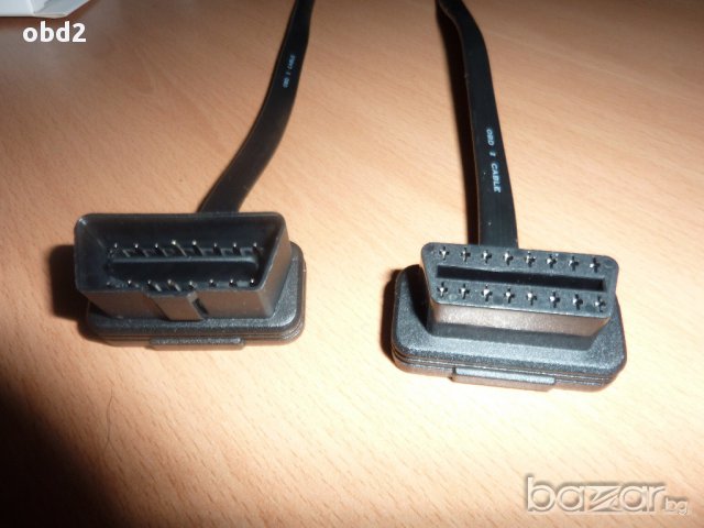 Кабел удължител Obd2 16pin Male to Female, лентов за Elm327, Autocom, Delphi и др., снимка 4 - Аксесоари и консумативи - 10437614