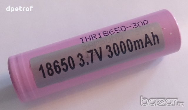Литиево йонни батерии/акумулатори тип 18650 Samsung 26f / Samsung 25r/ Panasonic Ncr18650pf , снимка 9 - Други спортове - 10508100