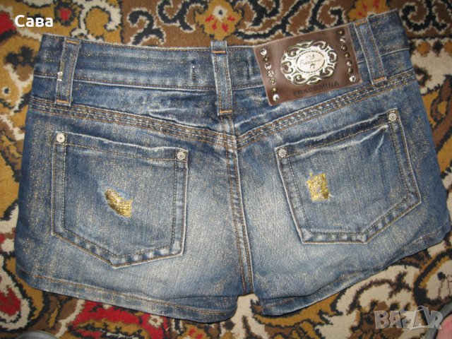 Къси дънки FRACOMINA   дамски,размер28, снимка 3 - Дънки - 22467116