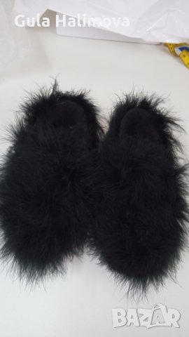 Дамски обувки от естествен косъм