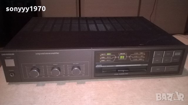 &universum v 7456-stereo amplifier-внос швеция, снимка 5 - Ресийвъри, усилватели, смесителни пултове - 25740732