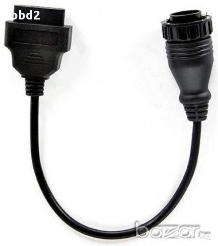Кабел-преходник от Mercedes (Sprinter) 14 pin мъжки към 16 pin OBD2, за Autocom / Delphi и др. , снимка 3 - Аксесоари и консумативи - 12829779